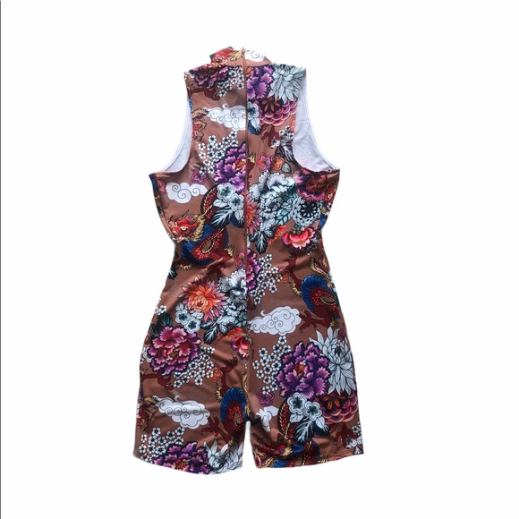 Fashion Nova Graphic Romper - Picture 3 of 6